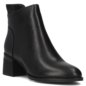 Leather ankle boots Filippo DBT6589/24 BK black