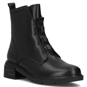 Leather ankle bootsDBT6326/24 BK  black