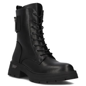 Leather boots Filippo DBT6541/24 BK black