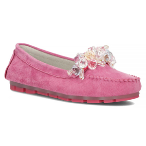 Leather loafers Filippo DP4549/24 FH pink