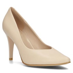 Leather pumps Filippo DP4428/23 BE beige