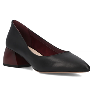 Leather pumps Filippo DP6199/24 BK black