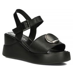 Leather sandals Filippo DS4411/23 BK black
