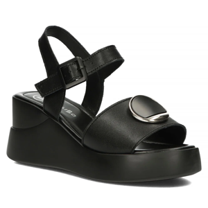 Leather sandals Filippo DS4411/24 BK black