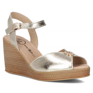 Leather sandals Filippo DS6026/24 GO gold