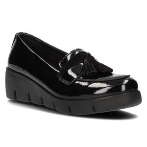 Leather shoes Filippo DP3162/22 BK black