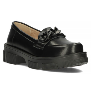 Leather shoes Filippo DP3221/23 BK BK black