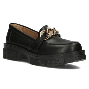 Leather shoes Filippo DP3221/23 BK black