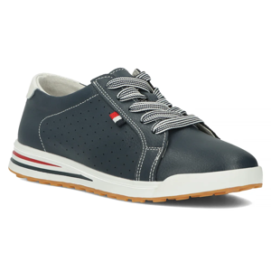 Leather shoes Filippo DP3509/24 NV navy