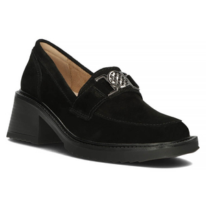 Leather shoes Filippo DP4145/23 BK black