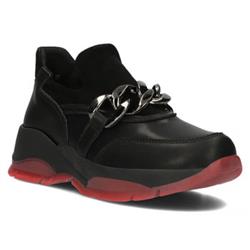 Leather shoes Filippo DP4191/22 BK black