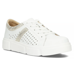 Leather shoes Filippo DP4531/24 WH GO white