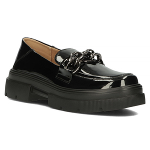 Leather shoes Filippo DP4564/23 BK L black