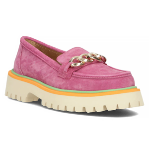 Leather shoes Filippo DP4589/24 FH pink