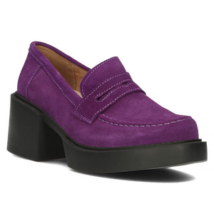 Leather shoes Filippo DP4685/23 VI purple