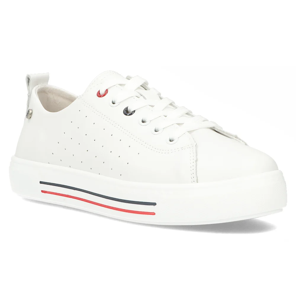 Leather shoes Filippo DP6029/24 WH white