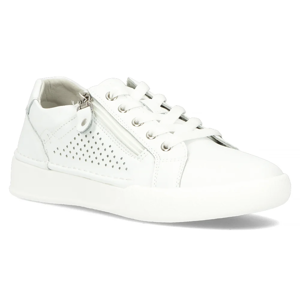 Leather shoes Filippo DP6080/24 WH white