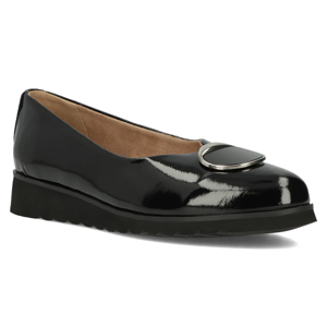 Leather shoes Filippo DP6095/24 BK L black