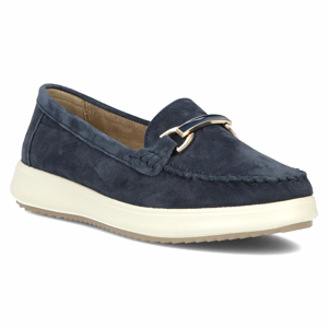 Leather shoes Filippo DP6135/24 NV navy