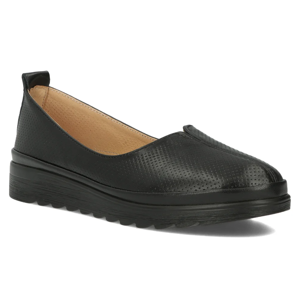 Leather shoes Filippo DP6163/24 BK black