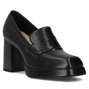 Leather shoes Filippo DP6172/24 BK black