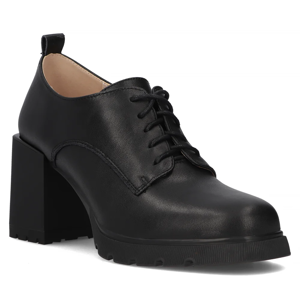 Leather shoes Filippo DP6198/24 BK black