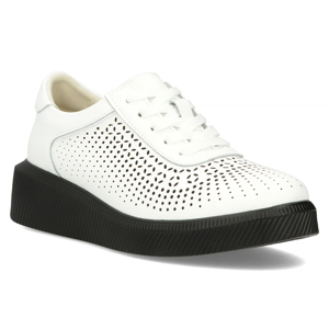 Leather shoes Filippo DP6213/24 WH white