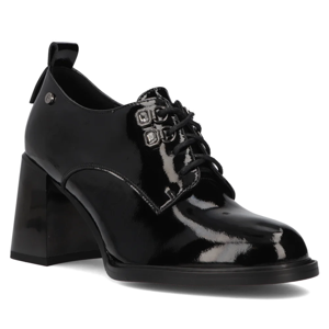 Leather shoes Filippo DP6315/24 BK black