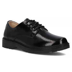 Leather shoes Filippo DP6431/24 BK black