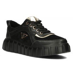 Leather sneakers Filippo DP4533/23 BK black