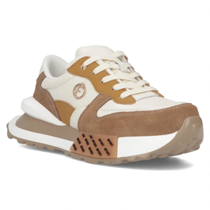 Leather sneakers Filippo DP6447/24 BE beige