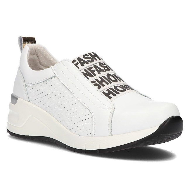 Leather Sneakers Filippo DP2053/21 WH white