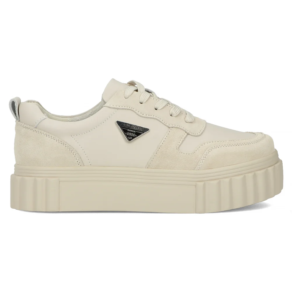 Leather Sneakers Filippo DP4913/24 BE beige