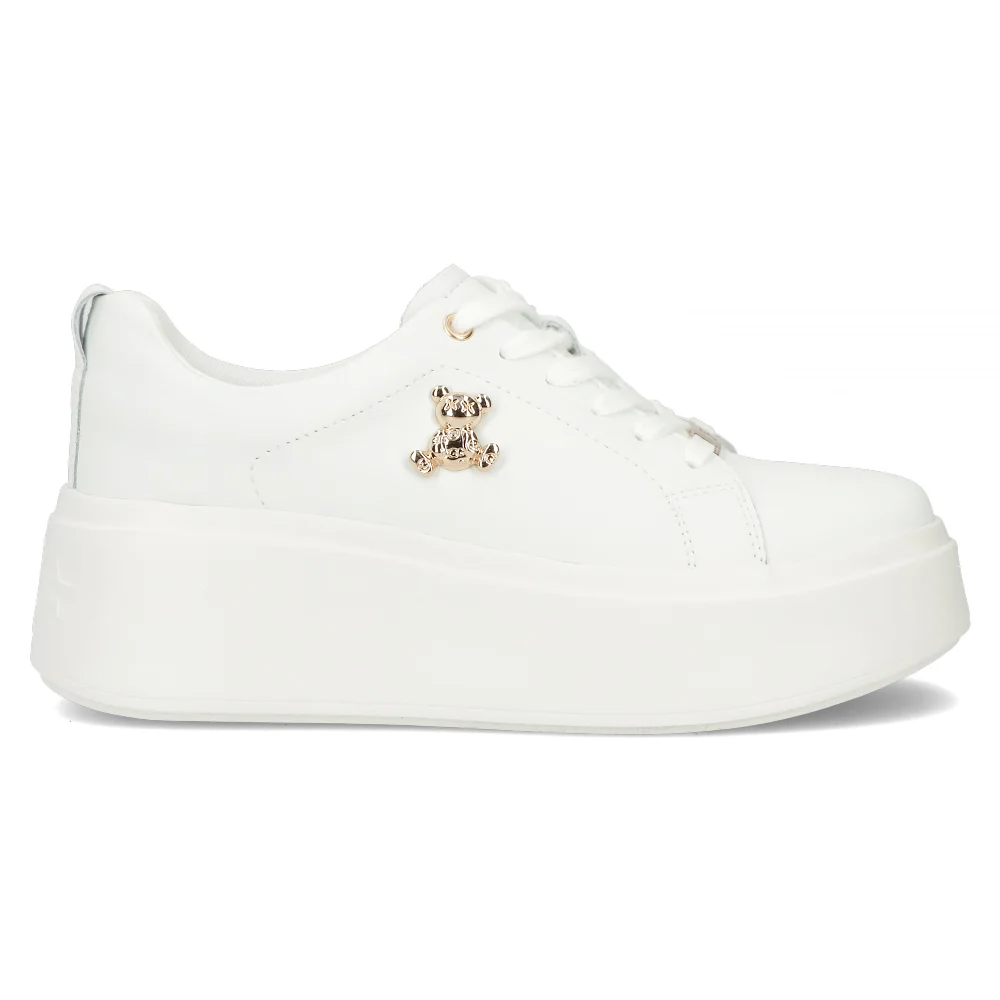 Leather Sneakers Filippo DP6246/24 WH white