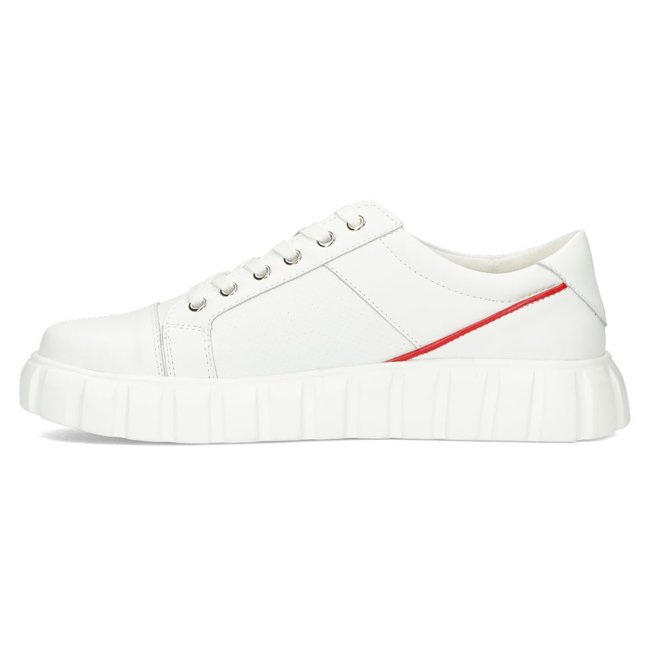 Leather Sneakers Filippo MP942/23 WH white