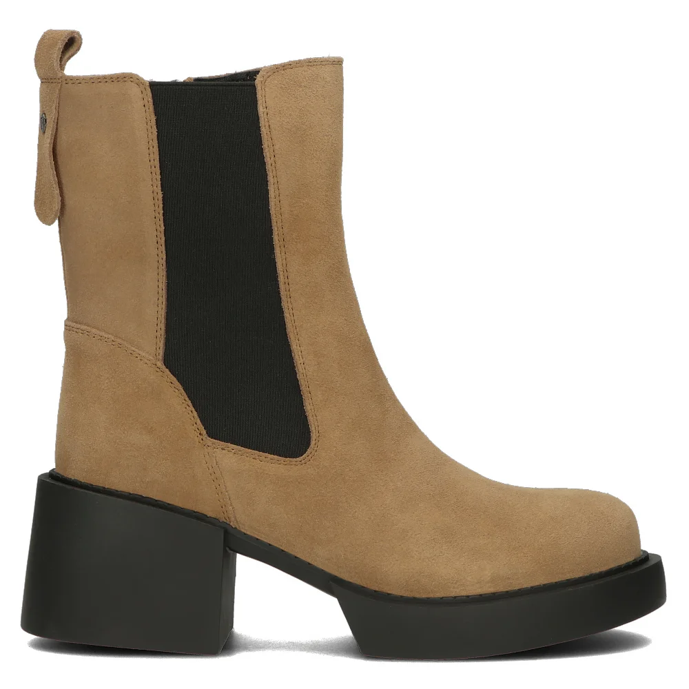 Leather ankle boots Filippo DBT4760/23 BE beige