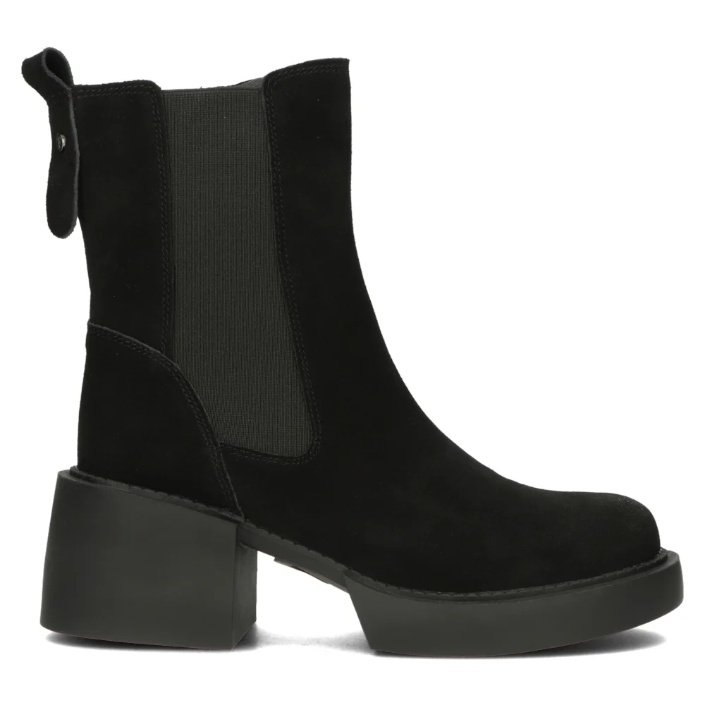 Leather ankle boots Filippo DBT4760/23 BK black