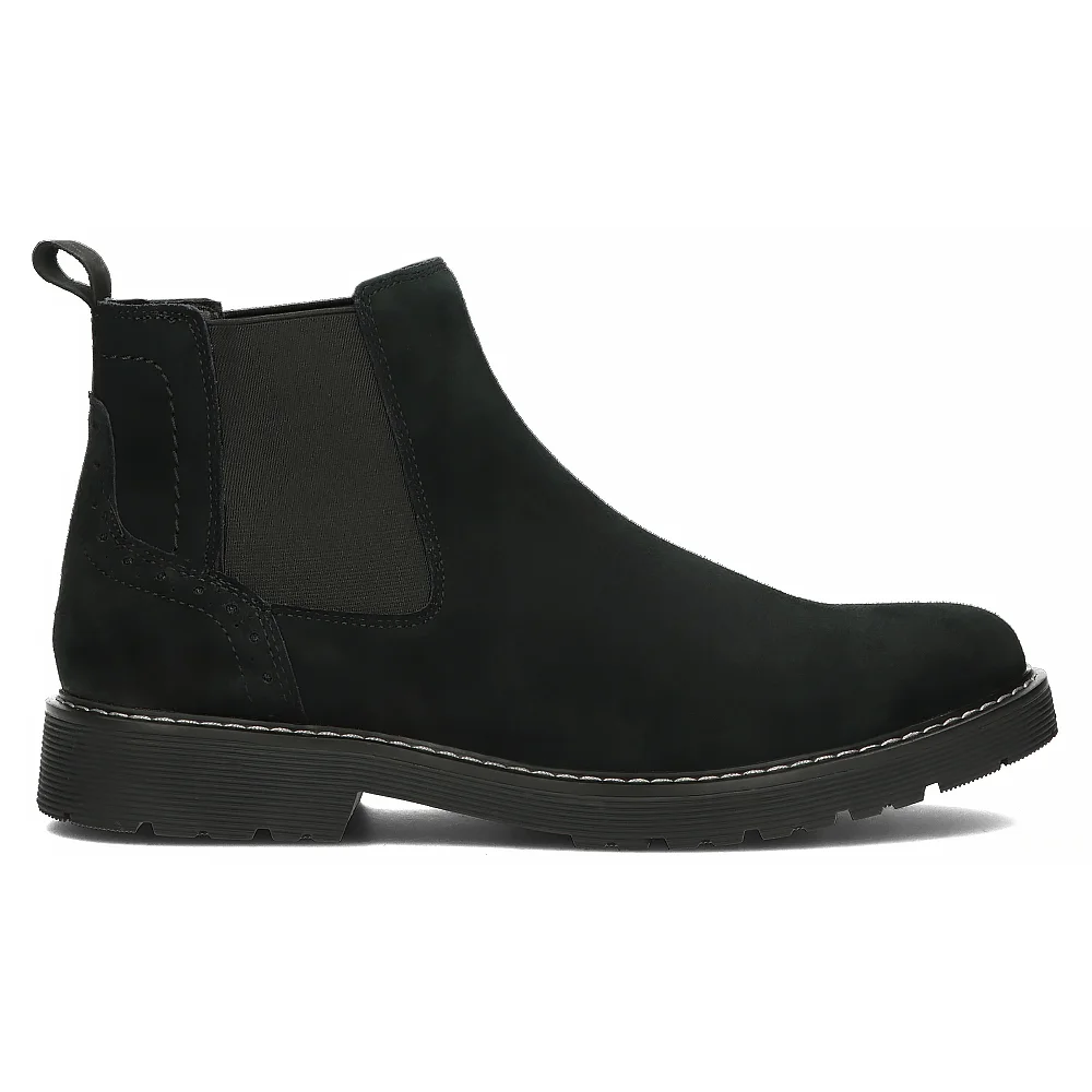 Leather ankle boots Filippo MBT5003/23 BK black