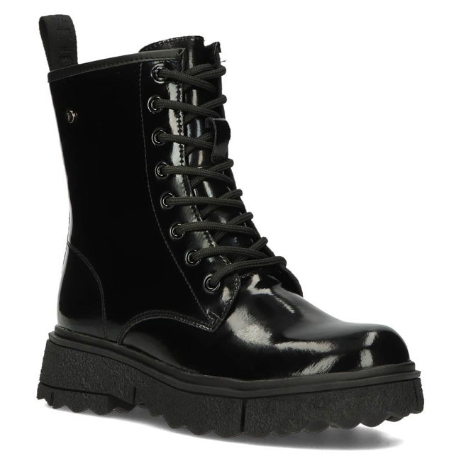 Leather boots Filippo DBT4171/22 BK black