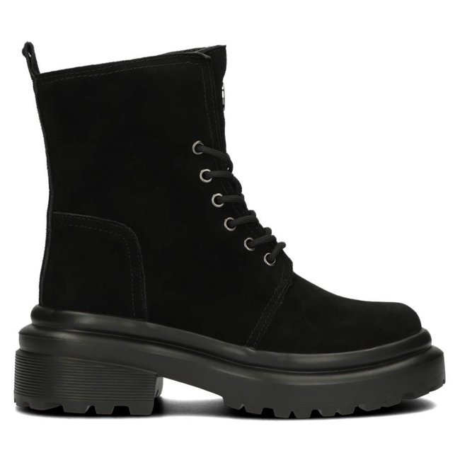 Leather boots Filippo DBT4207/22 BK black