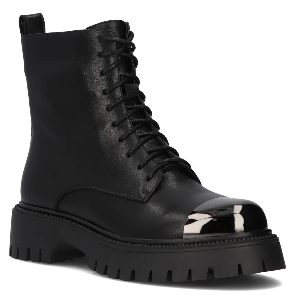 Leather boots Filippo DBT6405/24 BK black