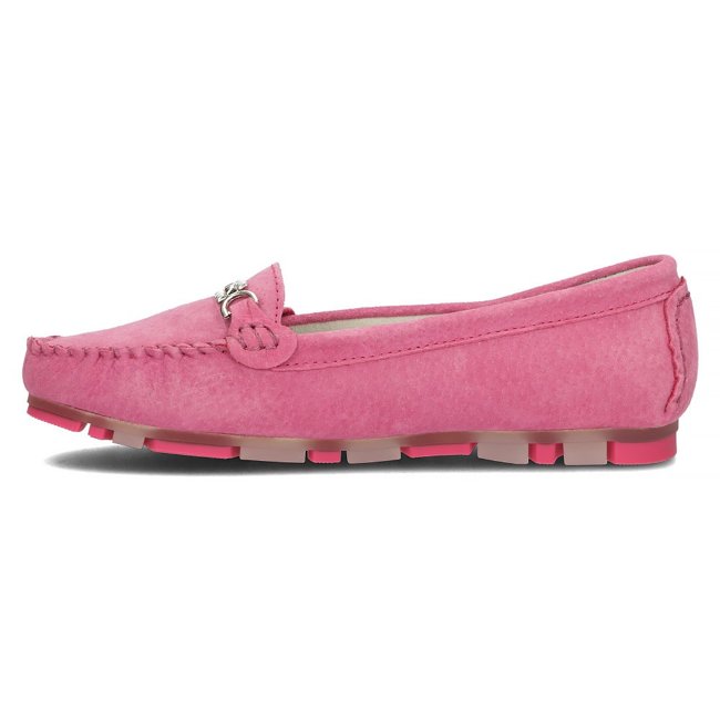 Leather loafers Filippo DP1202/23 FH pink