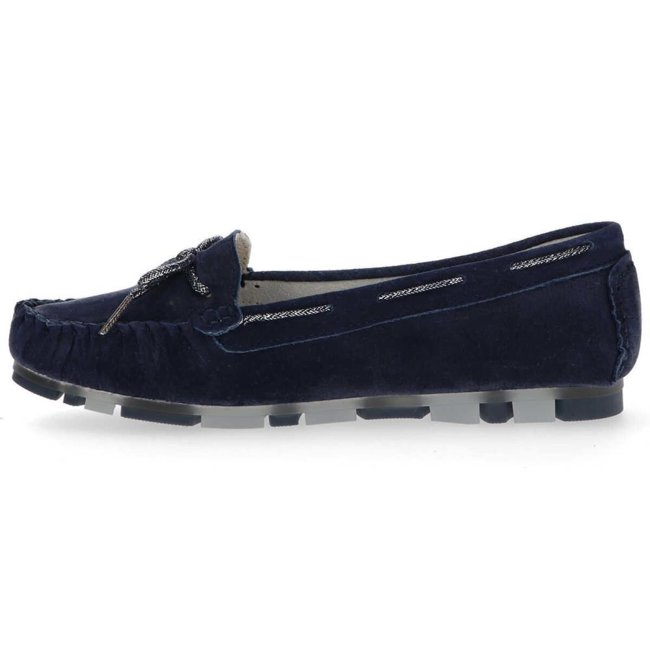 Leather loafers Filippo DP1203/20 NV navy blue