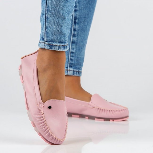 Leather loafers Filippo DP2037/23 PI LI pink