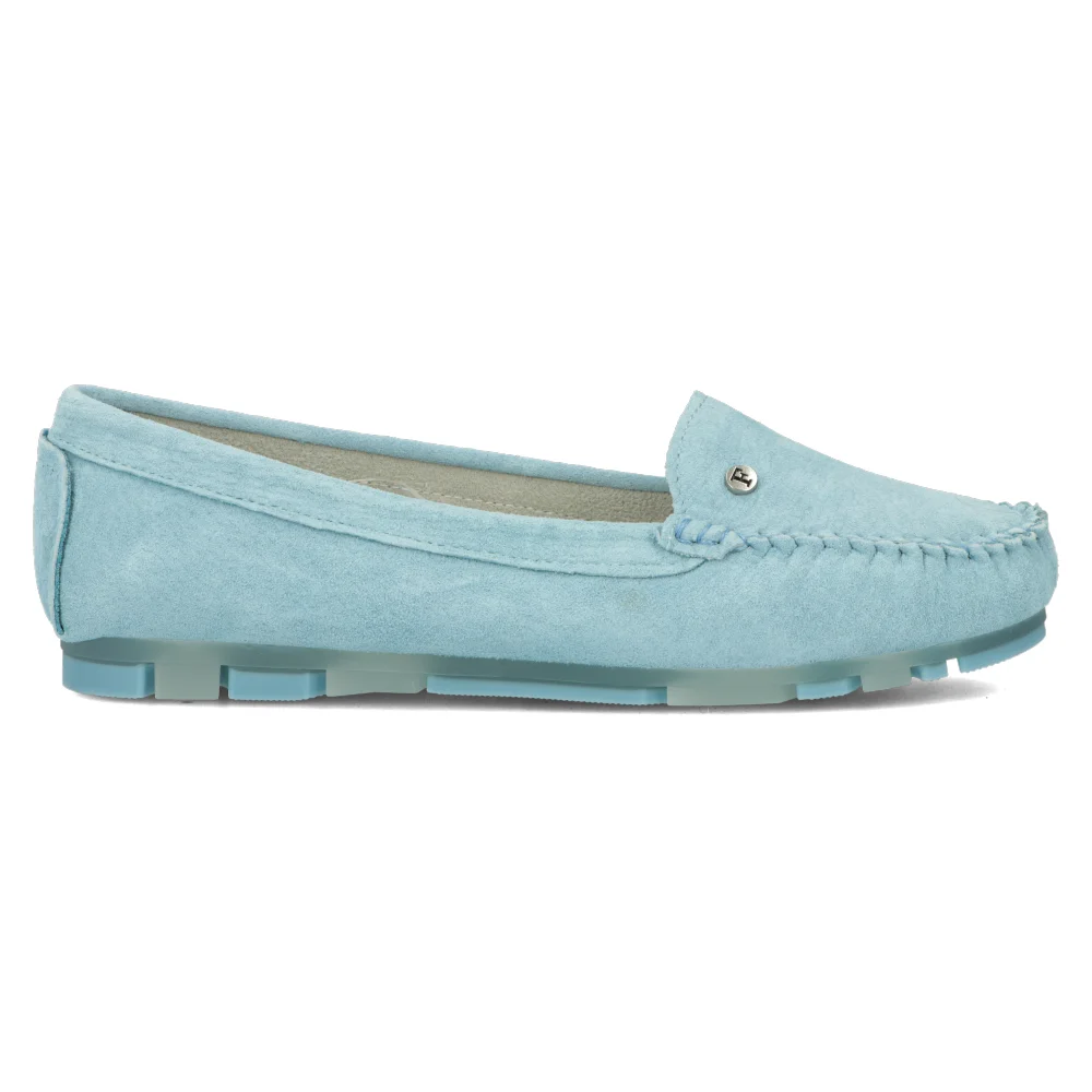 Leather loafers Filippo DP2037/24 BL blue