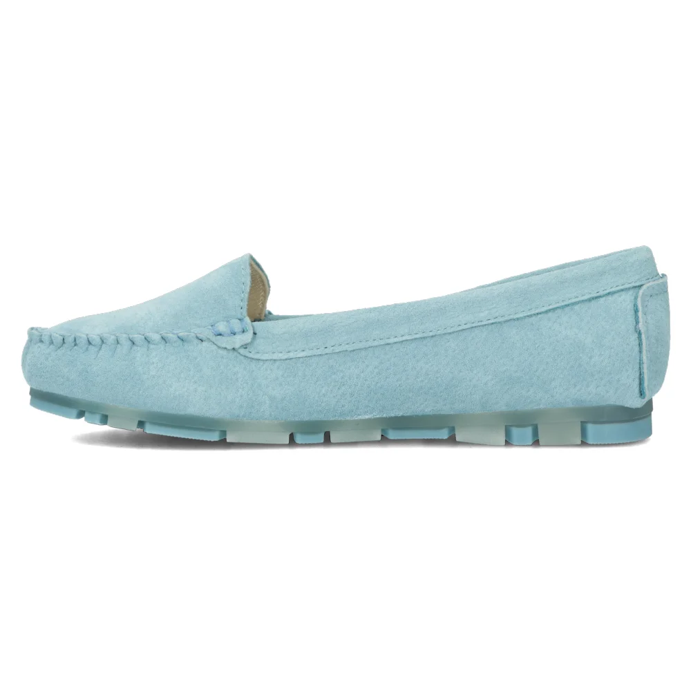 Leather loafers Filippo DP2037/24 BL blue