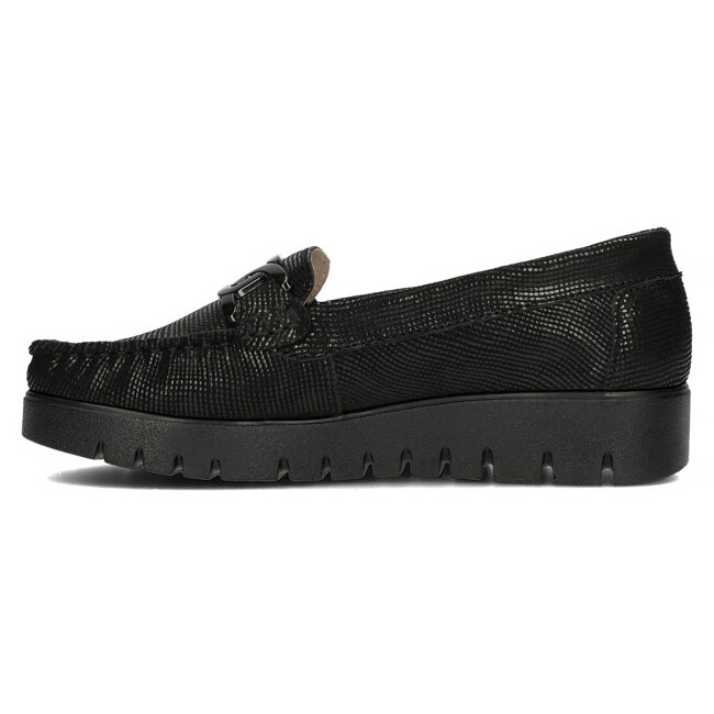 Leather loafers Filippo DP3334/23 BK PT black