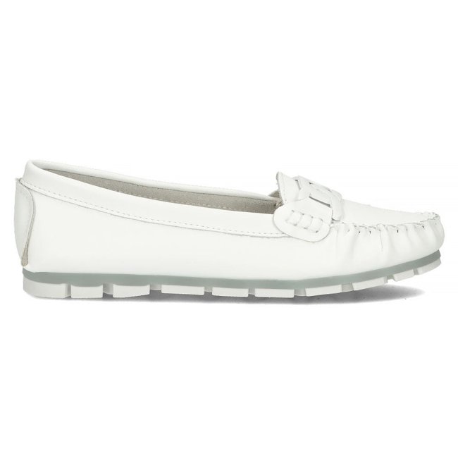 Leather loafers Filippo DP3629/22 WH white