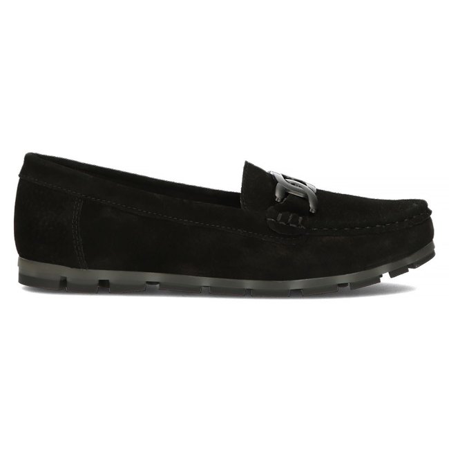 Leather loafers Filippo DP3630/23 BK black