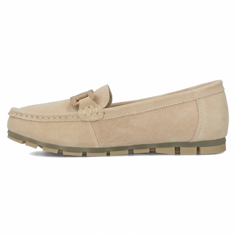 Leather loafers Filippo DP3630/24 BE beige